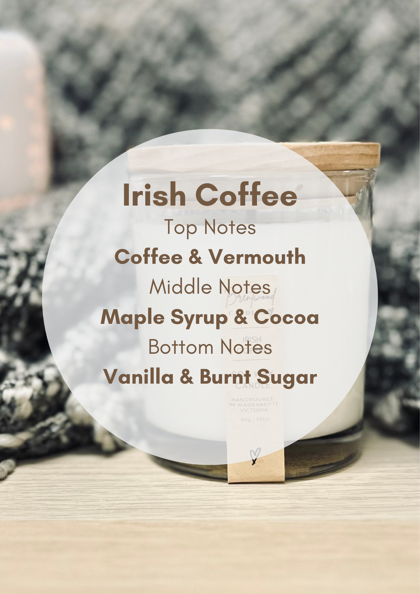 Irish coffee | Candle